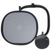 Compatible for Camera Focus & Color Calibration - Foldable Double-Face 18% Grey/White Balance Reflector Card(60CM x 60CM) view 1