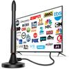 2026 Indoor Digital TV Antenna, Long Range Smart Antenna with Amplified Signal Booster for Local Channels, Supports 4K 1080p HDTV view 1