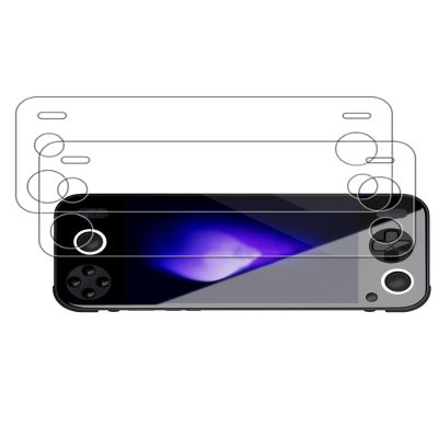 BOVUGAC [2 Pack] for AYANEO Pocket S 6 Inch Screen Protector, 9H PET Film Compatible with ANBERNIC Pocket S 6",Anti-Scratch Ultra-Thin.(Not tempered glass film)