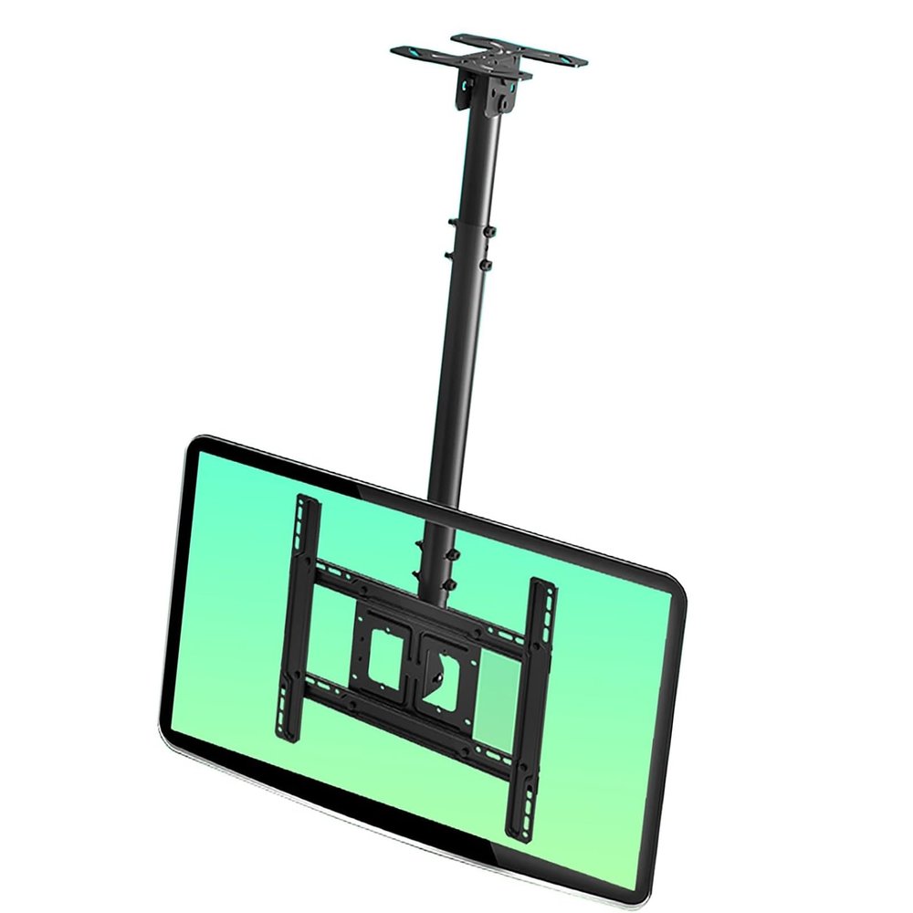 Ceiling TV Mount Bracket for 32-65 Inch TVs - Swivel and Tilt Adjustable Wall and Ceiling Mount