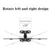 Ceiling TV Mount Bracket for 32-65 Inch TVs - Swivel and Tilt Adjustable Wall and Ceiling Mount view 3