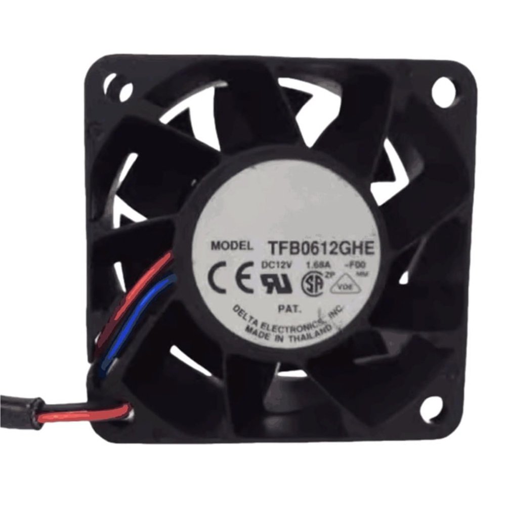 12v 1.68a 20.16w Cooler Fan 60 * 60 * 38mm Tfb0612ghe Chassis Cooling 6pin 3-Wire