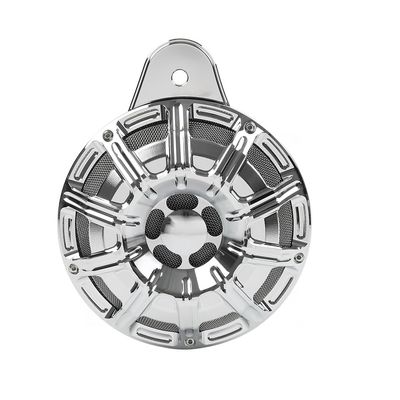 Cngoat41 1 Pc Horn Speaker Cover Aluminum A For Harley Big Twin 1991-2023(For Evo/For Twin Cam/For M8)