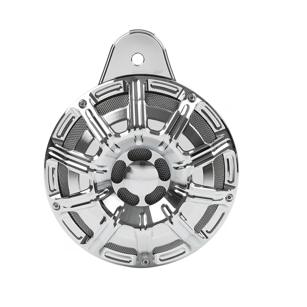 Cngoat41 1 Pc Horn Speaker Cover Aluminum A For Harley Big Twin 1991-2023(For Evo/For Twin Cam/For M8)