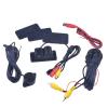 2 in 1 LED Sound Alarm Car Reverse Backup Video Parking Sensor Radar System with CCD Rear View Parking Camera view 2