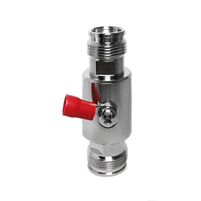 0-3GHz 4.3/10 Female to Female Surge Arrester Protector - 50 Ohm Lightning Arrestor