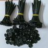 100 Pieces Nylon Universal Cable Tie Buckles,Nylon Zip Ties Clips with Buttoned,For Car Bumper Trunk Home Use view 3