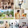 21.5-Inch Touchscreen TV Portable Smart Monitor 1080P FHD Rolling Stand 360 Swivel Wireless Cast for Entertainment Work(4+64G,27") view 2