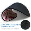 Red Lobster Mouse Pad Portable Round Computer Mouse Mat with Non-Slip Rubber Base Washable Cute Gaming Mousepad for Laptop, PC, Office & Home, 7.8 X 7.8 Inches view 3