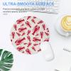 Red Lobster Mouse Pad Portable Round Computer Mouse Mat with Non-Slip Rubber Base Washable Cute Gaming Mousepad for Laptop, PC, Office & Home, 7.8 X 7.8 Inches view 4