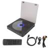 LICAEVEY All Region DVD Player with HDMI and AV Output, 1080P HD Multimedia Player with Remote for TV and Projector, Supports USB Playback and Quick Disc Loading view 1