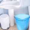 SOLUSTRE Blue Plastic Water Bucket with Handle 12l, Portable Multipurpose Household Storage Bucket for Dormitory Washing, Bathing, Laundry, and Foot Soaking view 4