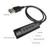 3.5mm to USB Sound Card Volumes Control Mics On OffButton Drive Not Need view 2