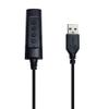 3.5mm to USB Sound Card Volumes Control Mics On OffButton Drive Not Need view 3