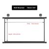 ENGTICUENU 30" 40" 50" 60" 72" Home Theater Projector Screen Manual Pull Down Projector Screen HD 4K Portable Movie Screen for Home Office Outdoor Indoor(16:9,72in) view 2
