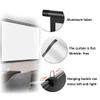 ENGTICUENU Manual Projector Screen Pull Down 50" 60" 72", HD Portable Projector Movies Screens, Retractable Projection Screen for Home Cinema Party Conference School(16:9,50in) view 3