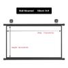 ENGTICUENU 30" 40" 50" 60" 72" Home Theater Projector Screen Manual Pull Down Projector Screen HD 4K Portable Movie Screen for Home Office Outdoor Indoor(16:9,50in) view 2