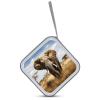 BTCOWZRV Elephant CD Case 40 Capacity Hard Plastic DVD Case Portable Zipper CD Cases Holder Large Storage Disc Wallet Bag DVD Disc Cases Storage Binder Home Travel view 3