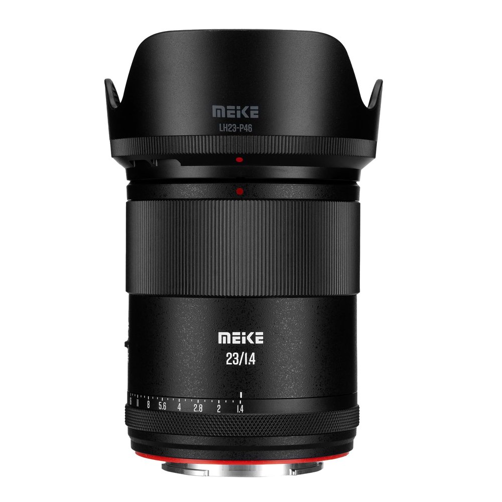 Meike 23mm F1.4 Ultra Wide Angle APS-C Frame Auto Focus Fixed Prime Portrait Lenses for Sony E Mount Mirrorless Cameras ZV-E10 FX30 A6600 A6400 A5000 A5100 A6000 A6100 A6300 A6500 A6700