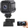 Growalleter Guardhouse Security Camera - 1080P HD Mini Camera with Wide-Angle Lens, Motion Alerts & Night Vision. App Remote View, Rechargeable, Easy Setup for Home/Office (32, GB) view 1