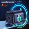 Growalleter Guardhouse Security Camera - 1080P HD Mini Camera with Wide-Angle Lens, Motion Alerts & Night Vision. App Remote View, Rechargeable, Easy Setup for Home/Office (32, GB) view 4