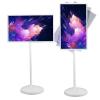 KUSOLE 21.5"/24"/27"/32" Portable Tv On Wheels, 1080p Portable Touch Screen Monitor, Android12/13, Full Swivel Rotation, 4+64gb/8+128gbBuilt-in 8mp /13mp Camera 21.5in-4+64GB(1080P) view 1