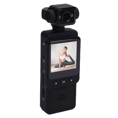 YUEHISY Body Cam, HD 1080P Small Wearable Camera with Clamp, with Color LCD Screen, for Recording in Work, Travel, Sport, Outdoor