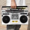 Bluetooth Boombox CD Player with Cassette Recorder - Portable AM/FM Radio for Family Gatherings and Travel, SD/USB Input Support view 2