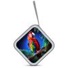 BTCOWZRV Parrot CD Case 40 Capacity Hard Plastic DVD Case Portable Zipper CD Cases Holder Large Storage Disc Wallet Bag DVD Disc Cases Storage Binder Home Travel view 3