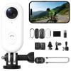 2026 New POV Record PRO 2.0, POV Waterproof 4K Pro Camera, 128G New Ultra Wide Hands-Free 4K POVS Camera, Night Vision Waterproof for Motorcycle, Bike, Swimming Daily Records (White-64GB) view 1
