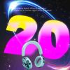 ASHATA 6.0 Bluetooth Headphones Over Ear, RGB Light Hollowed Out Detachable Microphone HiFi Stereo Foldable Lightweight Deep Bass for Travel Home Office Cellphone (Green) view 3