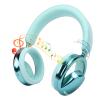ASHATA 6.0 Bluetooth Headphones Over Ear, RGB Light Hollowed Out Detachable Microphone HiFi Stereo Foldable Lightweight Deep Bass for Travel Home Office Cellphone (Green) view 4