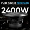 American Bass 15" Elite Series Car Subwoofer, 2400W Peak / 1200W RMS, Dual 4 Ohm and 3" 4-Layer Voice Coil, 150oz Magnet Heavy Duty Hi-Roll Surround, High-Performance Deep Bass in Car Audio Systems view 2