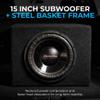 American Bass 15" Elite Series Car Subwoofer, 2400W Peak / 1200W RMS, Dual 4 Ohm and 3" 4-Layer Voice Coil, 150oz Magnet Heavy Duty Hi-Roll Surround, High-Performance Deep Bass in Car Audio Systems view 4