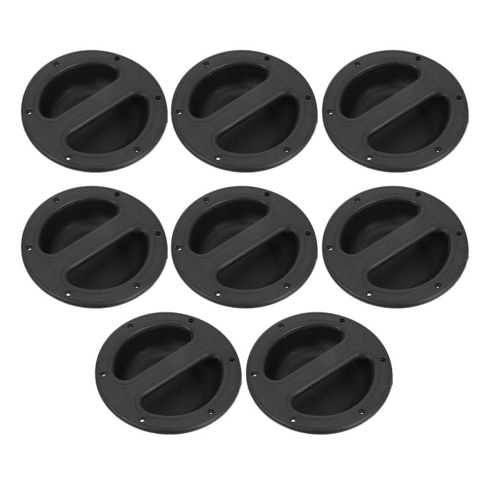 KESYOO 8pcs Black Abs Speaker Handles for Speaker Cabinet Lift and Mounting for Professional Audio Equipment