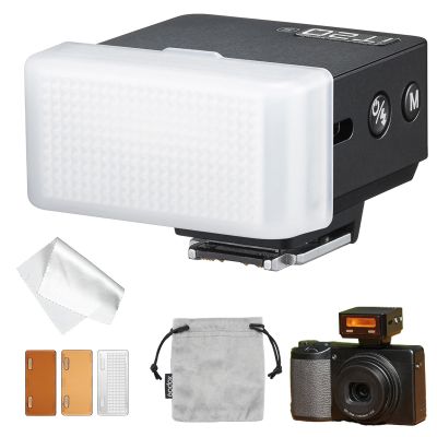 Godox IT20 R IT20R for Ricoh GR III, IIIX, IIIX HDF, GODOX IT20 Mini TTL Flash with IT20DF Diffuser for Ricoh GR3, 3X, 3X HDF, 700+ Pops, 1.5S Recycling, USB-C Charging, Magnetic Color Filter