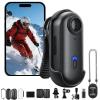 2026 New POV Record PRO 2.0, POV Waterproof 4K Pro Camera, 128G New Ultra Wide Hands-Free 4K POVS Camera, Night Vision Waterproof for Motorcycle, Bike, Swimming Daily Records (Black-128GB) view 1