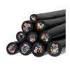 1pcs 1m RVV Flexible Cable 2-16 Core 26-20AWG PVC Sheathed Copper Wire Black(0.5MM 20AWG,3 cores) view 1