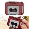 Miniature Retro Cassette Recorder Keychain with Recording Capability for Portable Classic Tape Playback and Unique Collectible view 2
