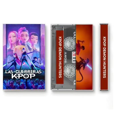 K-Pop Demons Hunters Fan-Made Cassette Tape | Dark K-Pop Soundtrack Collection | Retro Analog Audio