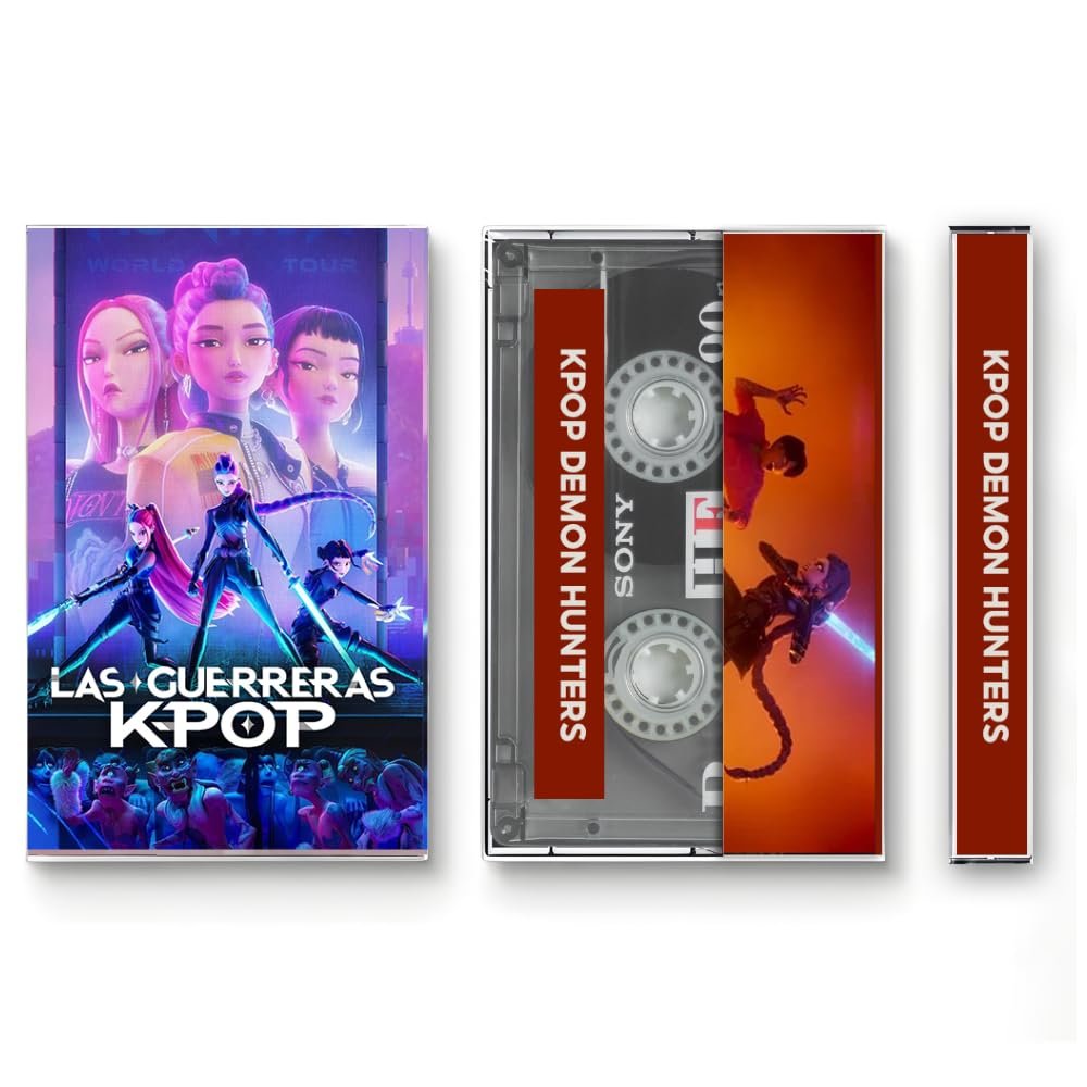 K-Pop Demons Hunters Fan-Made Cassette Tape | Dark K-Pop Soundtrack Collection | Retro Analog Audio
