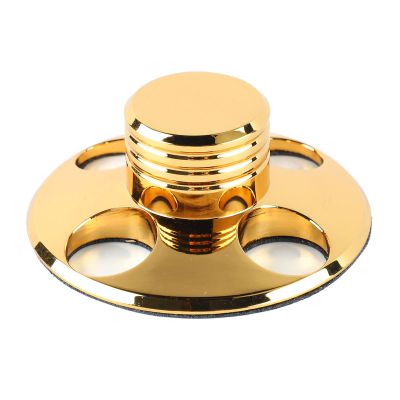 Record Weight Stabilizer, Record Clamp for Turntable Level, Metal Disc Stabilizer with Fine Speed Control for Enhanced Sound Quality, Perfect Replacement for Record Player