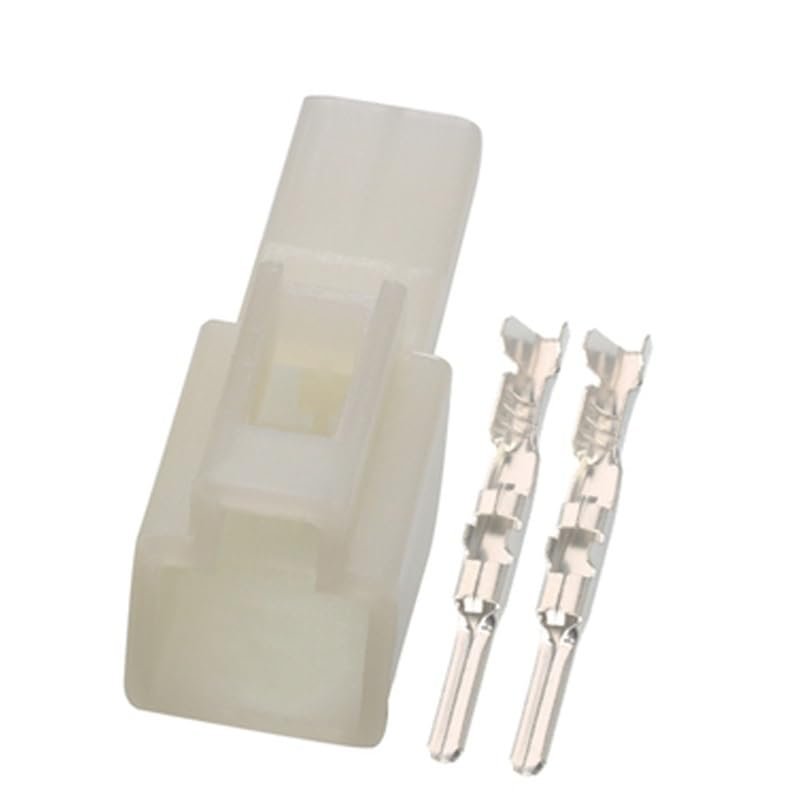 1/5/10/20/50/Sets 2 Pin Male Female Plastic Ja-ck Adapter Cable Auto Connector Loudspeaker Plug DJ7021-2.3-11(2p Female,10 Sets_2P)