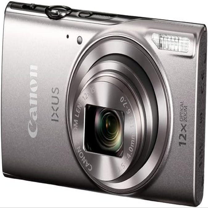 Canon IXUS 285 HS A (Powershot Elph 360 HS A) Digital Camera (Silver)