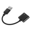 BESPORTBLE USB Audio Interface and Headset Mic Splitter Adapter for PC and Tablets, External Sound Card with 3.5mm Headphone and Microphone Jack, Black, Plug and Play for Gaming view 1