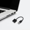 BESPORTBLE USB Audio Interface and Headset Mic Splitter Adapter for PC and Tablets, External Sound Card with 3.5mm Headphone and Microphone Jack, Black, Plug and Play for Gaming view 2