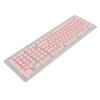 130 Keys PBT Pudding Keycaps, Double Layer Translucent Keyboard Keycaps, OEM Height Custom Keycaps with Two Color Injection, DIY Keycap Set for Mechanical Keyboards, Includes Key P (Roseate) view 4
