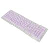 130 Keys PBT Pudding Keycaps, Double Layer Translucent Keyboard Keycaps, OEM Height Custom Keycaps with Two Color Injection, DIY Keycap Set for Mechanical Keyboards, Includes Key P (Purple) view 4