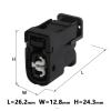 2/5/10/20/50 Sets 2 Pin 90980-11246 Lnjector Auto Female Connector(5 Sets_2P) view 4