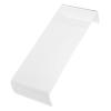 Acrylic Monitor Riser Stand, Computer Monitor Stand with 3.5 Inch Height, Space Saving Acrylic Laptop Desk Stand for Office Study Bedroom, Ergonomic Design to Improve Posture Reduc (Transparent) view 3